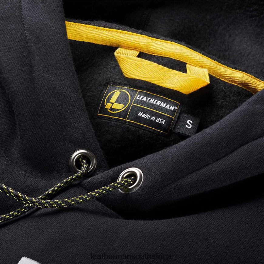 60BT4R81 Black Apparel Leatherman Heritage Badge Pullover Hoodie
