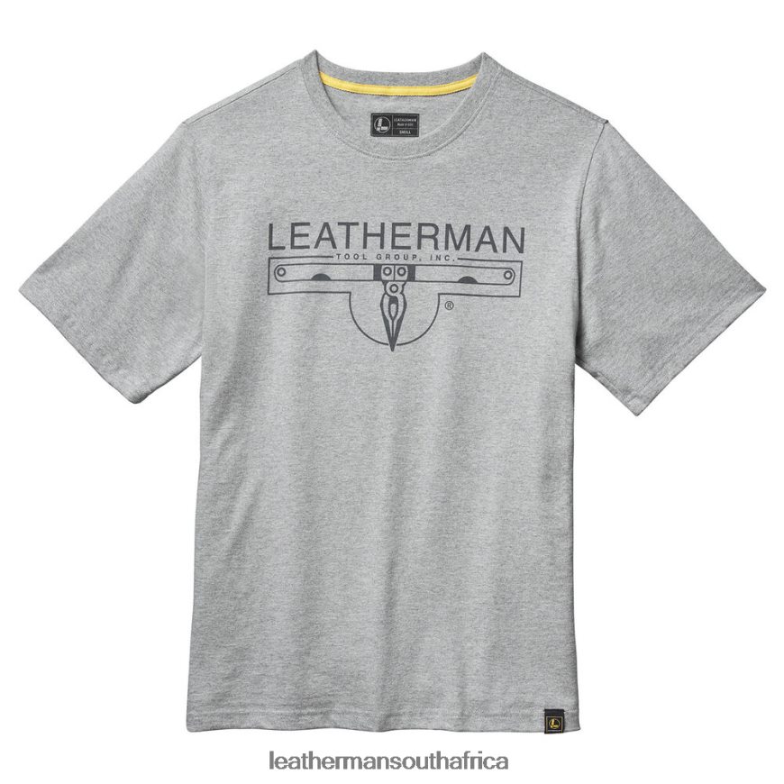 60BT4R101 Gray Apparel Leatherman 1983 Logo Short Sleeve Tee