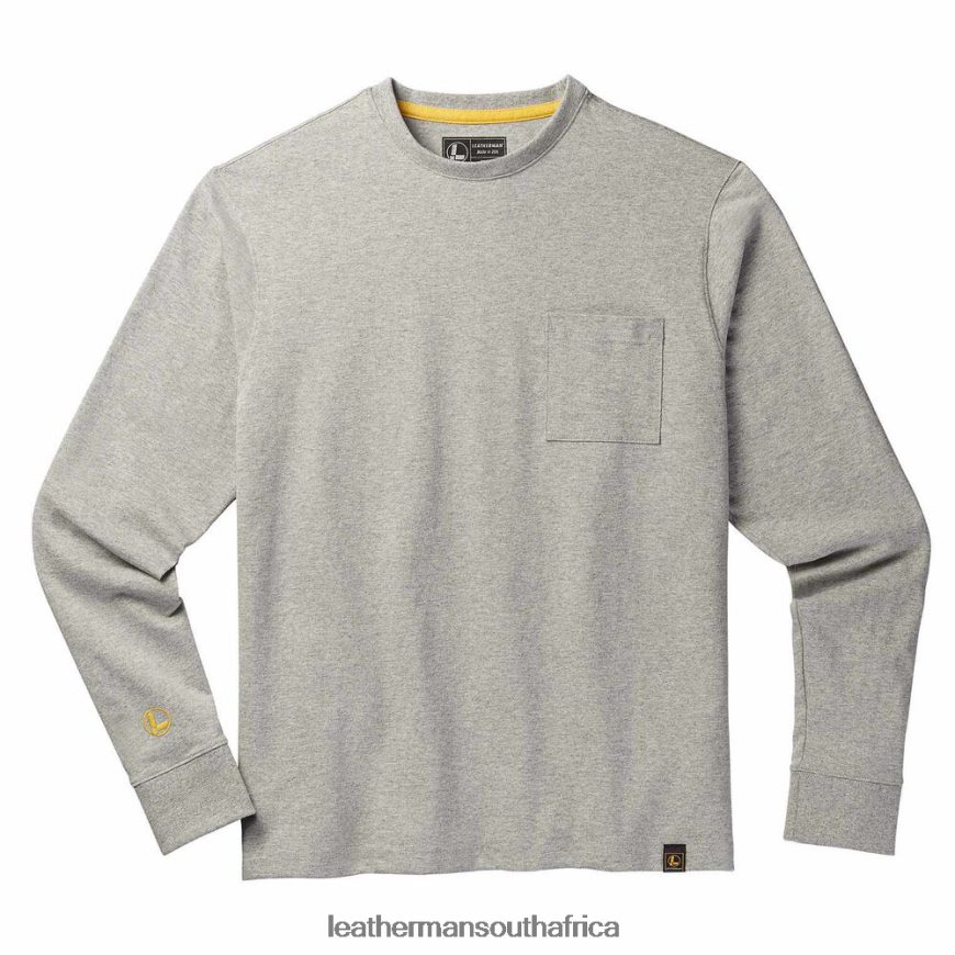 60BT4R86 Gray Apparel Leatherman Basics Long Sleeve Tee
