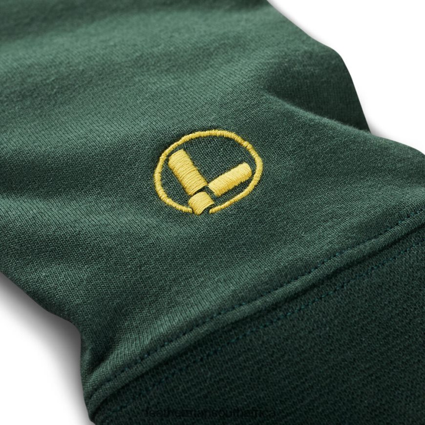 60BT4R92 Green Apparel Leatherman Brand Stamp Long Sleeve Tee