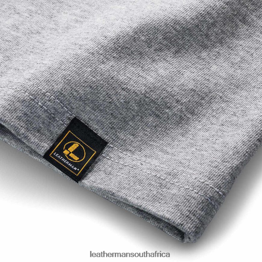 60BT4R95 Gray Apparel Leatherman Heritage Badge Short Sleeve Tee