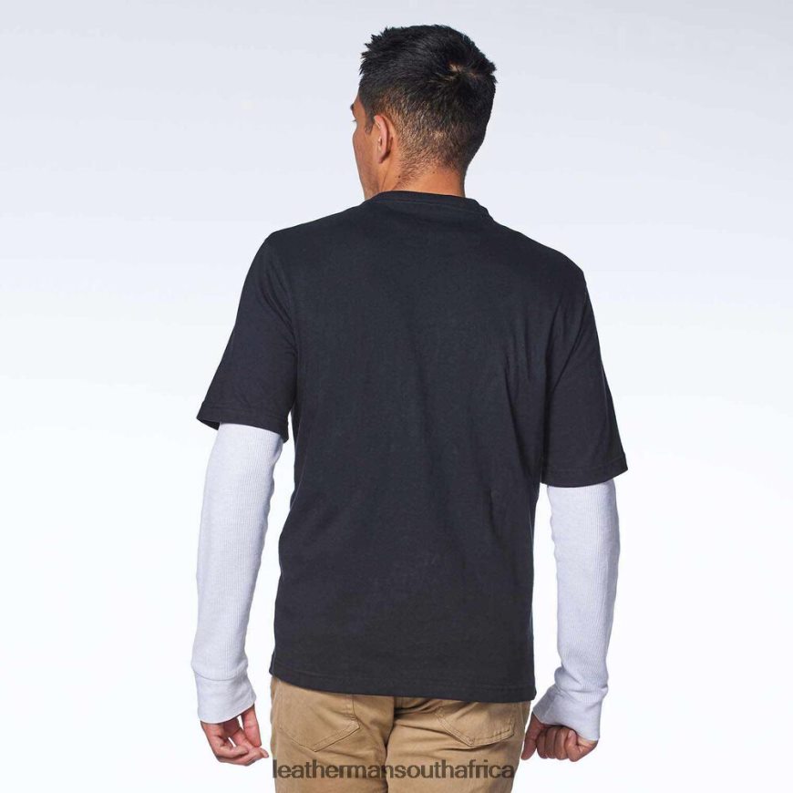 60BT4R97 Black Apparel Leatherman PST Heritage Short Sleeve Tee