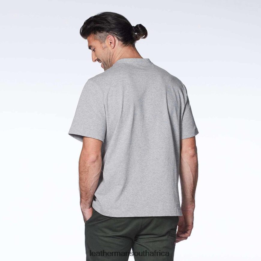 60BT4R98 Gray Apparel Leatherman PST Heritage Short Sleeve Tee