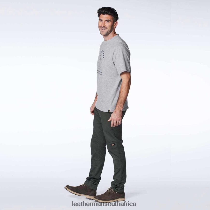 60BT4R98 Gray Apparel Leatherman PST Heritage Short Sleeve Tee