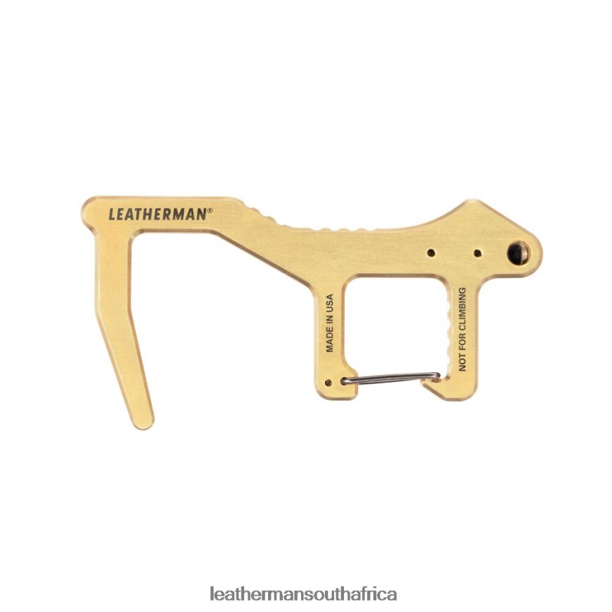 60BT4R33 Brass Multi-Tool Leatherman Clean Contact Carabiner