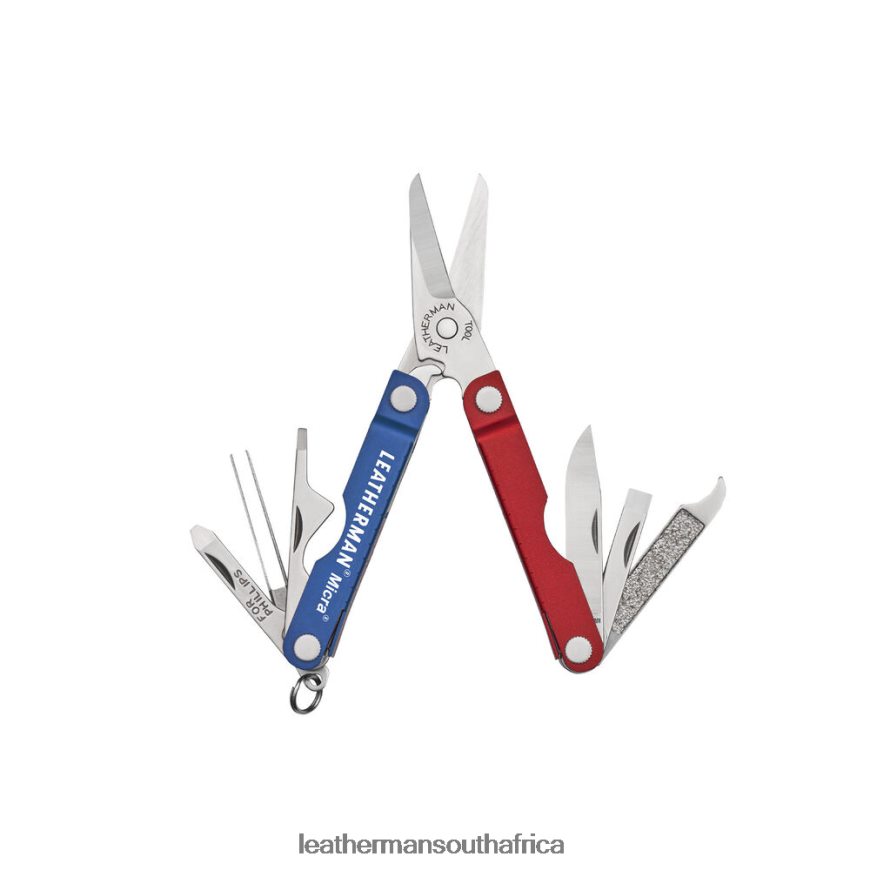60BT4R6 Red & Blue Multi-Tool Leatherman Micra